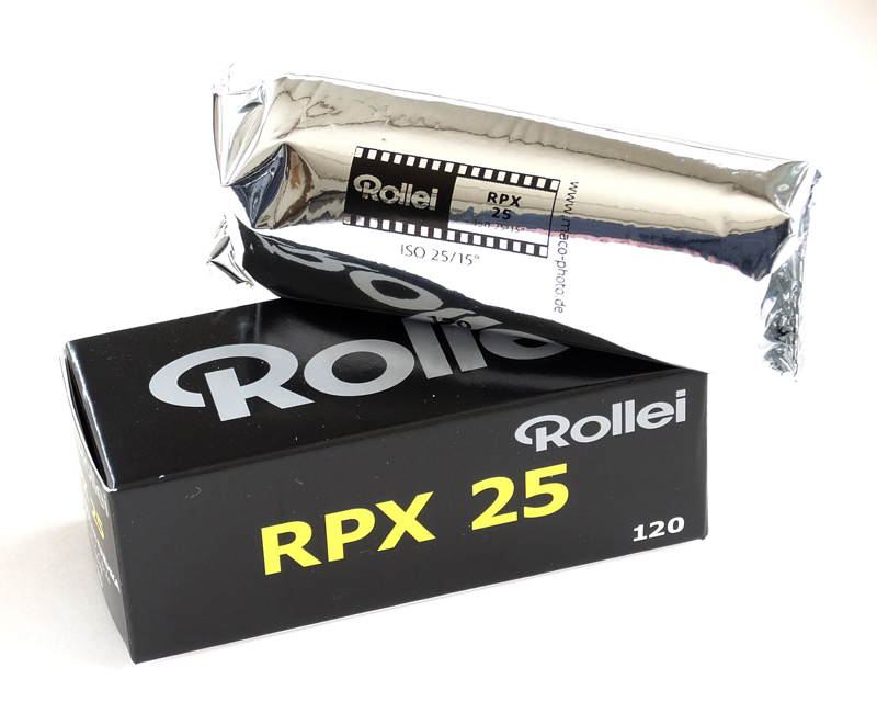 ローライ Rollei RPX25 超微粒子、高解像度、高コントラストのモノクロ ...